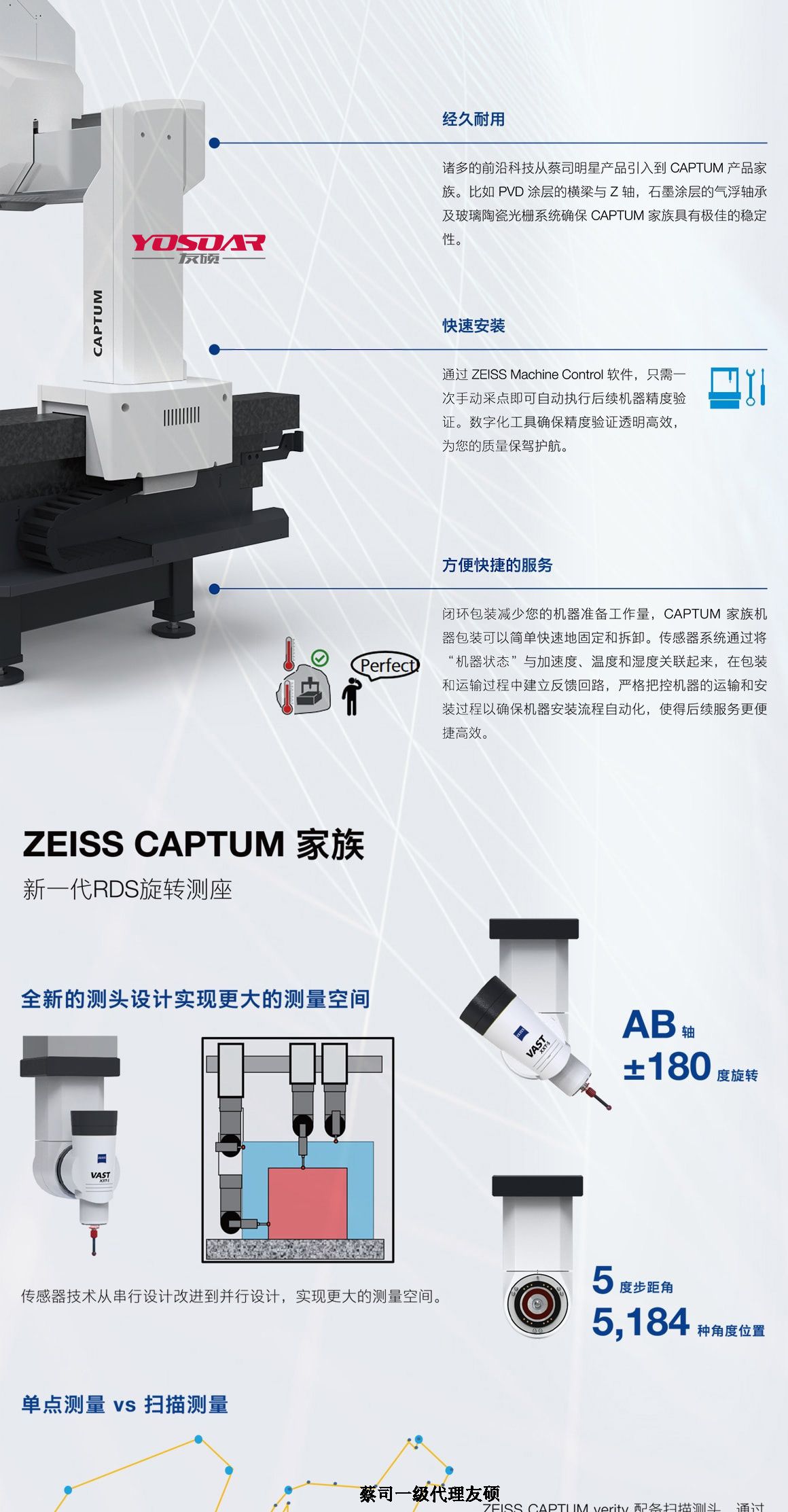 巴中蔡司三坐标CAPTUM